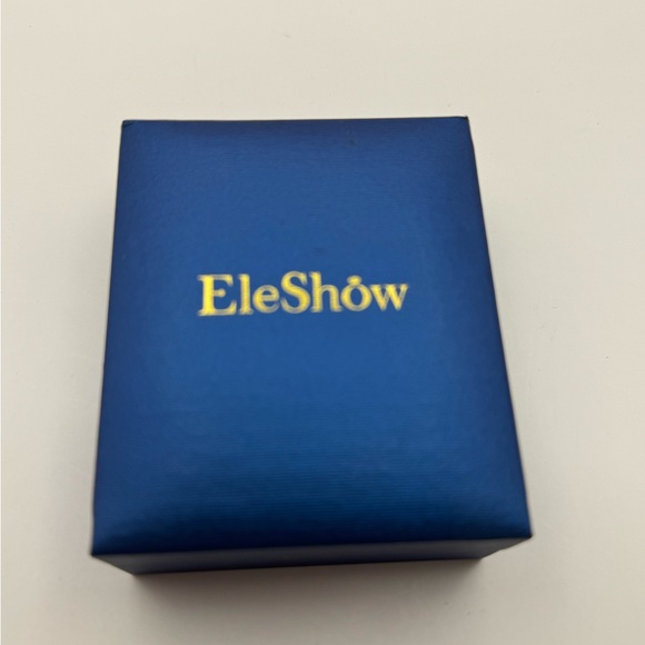 404-MMT Eleshow New 9 Inch Bermuda Blue Setting With Swavorski Style Bracelet. - Picture 5 of 7